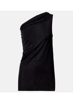 Rick Owens Athena one-shoulder top