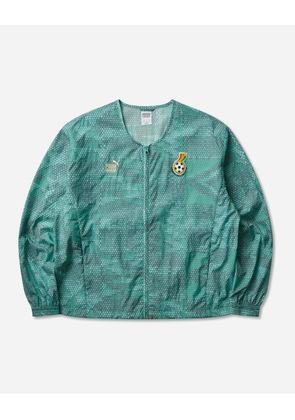 Men s Ghana x Salehe Bembury KING Track Jacket Jade Frost