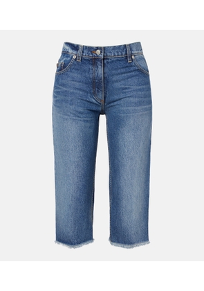 Magda Butrym Faded capri jeans