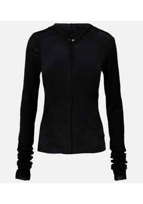 Rick Owens Cotton jersey top