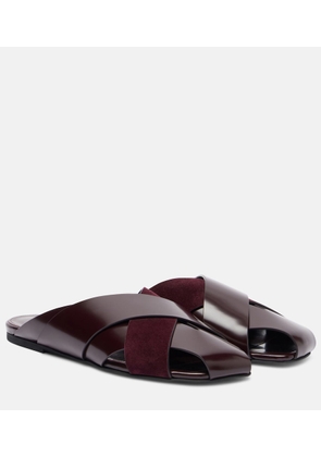 Proenza Schouler Slant leather sandals