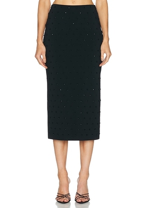 Carolina Herrera Midi Pencil Skirt in Black - Black. Size S (also in ).