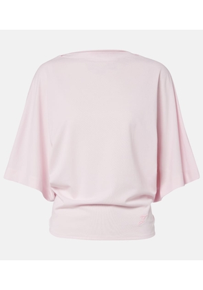 Jacquemus Moisson oversized open-back jersey T-shirt