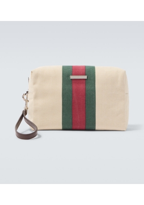 Gucci Positano Small canvas pouch