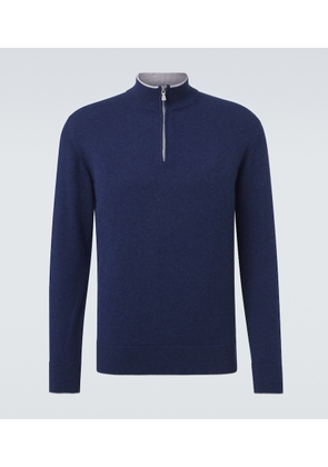 Eleventy Cashmere half-zip sweater