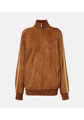 Miu Miu Oversized suede jacket