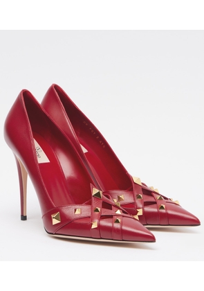 Valentino Garavani Studdy leather pumps