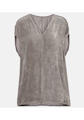 Rick Owens Floating velvet top