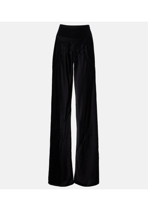 Rick Owens Bias cady crepe cady wide-leg pants
