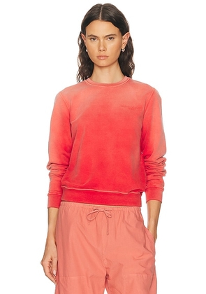 Maison Margiela Crewneck Sweatshirt in Vintage Red - Red. Size S (also in ).