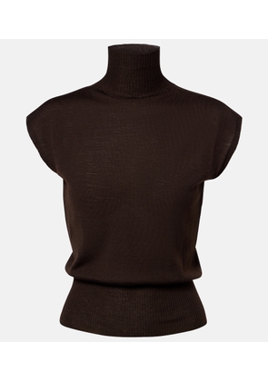 Rick Owens Virgin wool turtleneck sweater