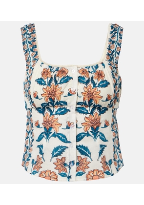 Montce Mandy floral cotton top