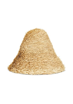 Janessa Leone Gabi Bucket Hat in Natural - Beige. Size S (also in M, L).