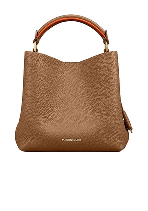 MAISON de SABRÉ The Mini Bucket Bag in Manhattan Sandstone - Brown. Size all.