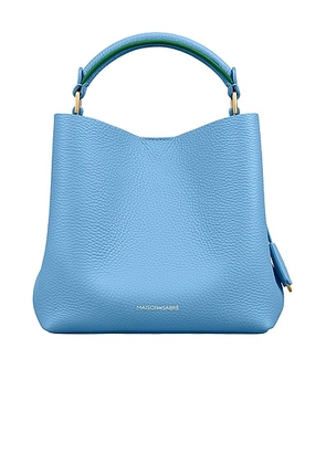 MAISON de SABRÉ The Mini Bucket Bag in Sky Emerald - Blue. Size all.