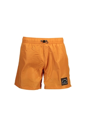 Karl Lagerfeld Arancione Polyester Men's Swimwear Boxer - S