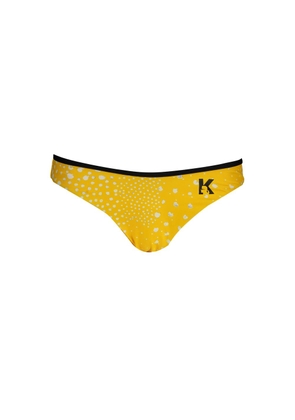 Karl Lagerfeld Giallo Poliammide Women Swim Brief - XS