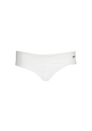 Karl Lagerfeld Bianco Poliammide Women Swim Brief - S
