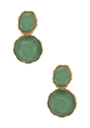 Amber Sceats Prague Earrings in Sage.