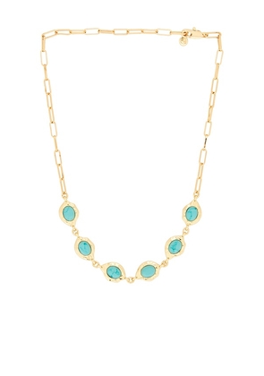 Ettika Molten Turquoise Necklace in Turquoise.