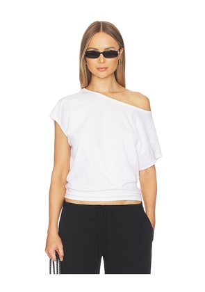 Free People Peggy Tee in Ivory. Size XS. Also in S, M, L, XL.