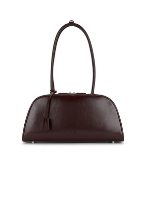 Freja New York Alma Shoulder Bag in Burgundy.