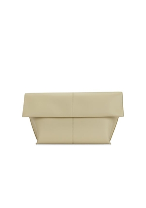 Freja New York Seamed Clutch in Beige.
