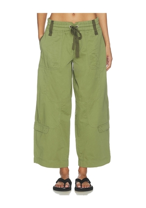 LIONESS Fever Pant in Green. Size S. Also in XXS, XS, M, L, XL.
