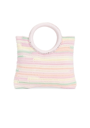 LoveShackFancy Velle Pouch in Pink.