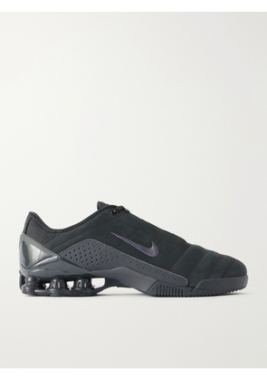 Nike - T90 Shox Magia Qs Nubuck Sneakers - Black - US Women’s 5.5,US Women’s 6,US Women’s 6.5,US Women’s 7,US Women’s 7.5,US Women’s 8,US Women’s 8.5,US Women’s 9,US Women’s 9.5,US Women’s 10,US Women’s 10.5,US Women’s 11,US Women’s 11.5,US Women’s 12