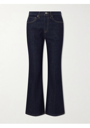 KHAITE - Clara Mid-rise Flared-leg Jeans - Blue - 23,24,25,26,27,28,29,30,31,32