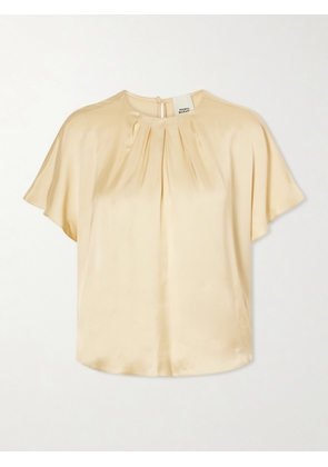 Isabel Marant - Sakine Satin Blouse - Neutrals - FR 34,FR 36,FR 38,FR 40,FR 42,FR 44