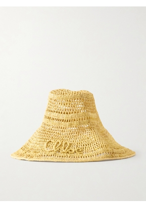 Chloé - Raffia Hat - Yellow - S,M
