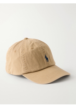 Polo Ralph Lauren - Embroidered Cotton Twill Cap - Brown - One size