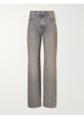Haikure - Korea Mid-rise Flared Jeans - Gray - 23,24,25,26,27,28,29,30,31,32