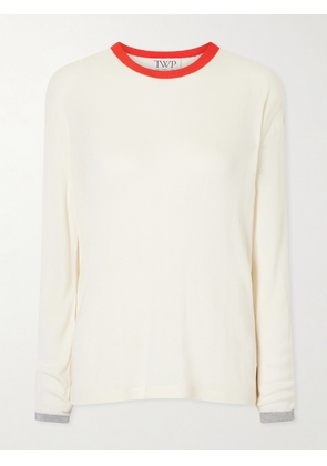TWP - Ribbed Jersey T-shirt - White - x small,small,medium,large