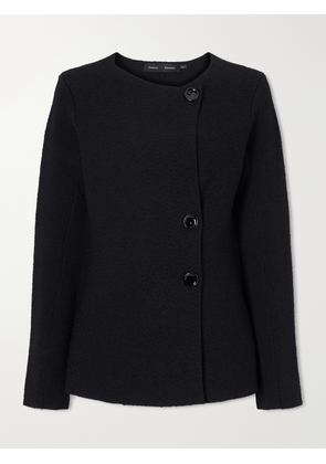 Proenza Schouler - Sukki Draped Bouclé Jacket - Black - x small,small,medium,large,x large