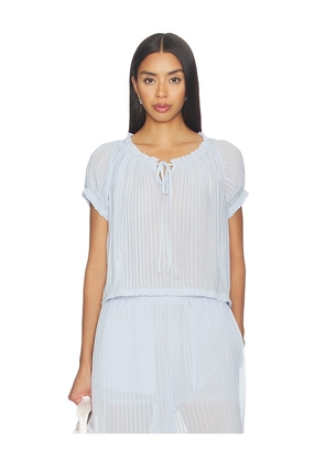 Steve Madden Theodora Top in Baby Blue. Size S. Also in XS, M, L, XL.