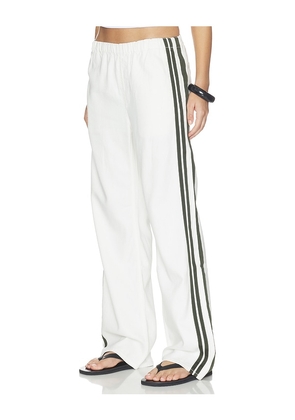 Rag & Bone Featherweight Logan Pull On Track in Black & White. Size S. Also in XXS, XS, M, L, XL.