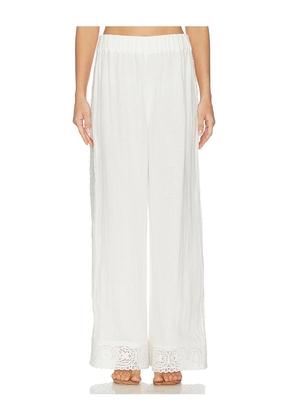 Sea Gardener Pants in Cream. Size S. Also in XS, M, XL.