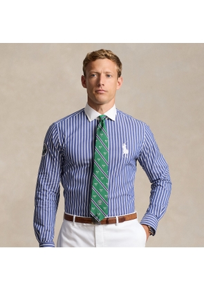 Wimbledon Striped Stretch Twill Shirt