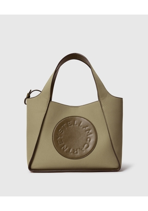 Stella McCartney - Logo Crossbody Tote Bag, Woman, Tan