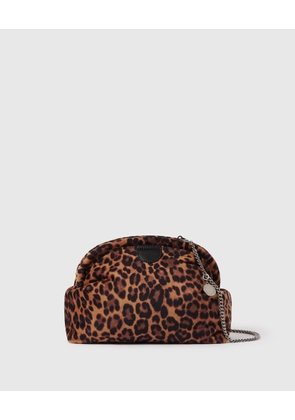 Stella McCartney - Falabella Padded Clutch, Woman, Leopard