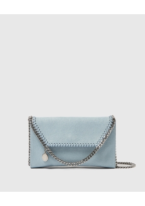 Stella McCartney - Falabella Wallet Crossbody Bag, Woman, Light blue