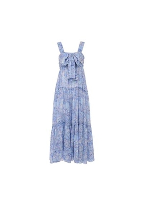 Printed maxi dress