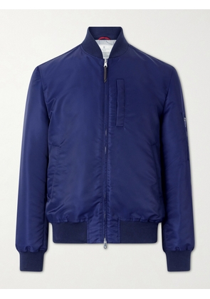 Brunello Cucinelli - Padded Shell Bomber Jacket - Men - Blue - IT 46