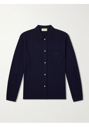 Officine Générale - Gareth Wool and Cashmere-Blend Cardigan - Men - Blue - S