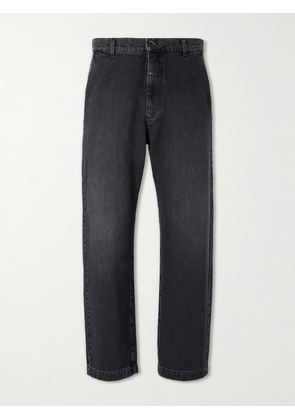 Barena - Straight-Leg Cotton Chinos - Men - Black - IT 44
