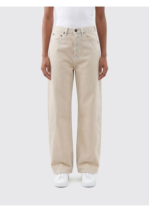 SEMICOUTURE Jeans Woman color Brown