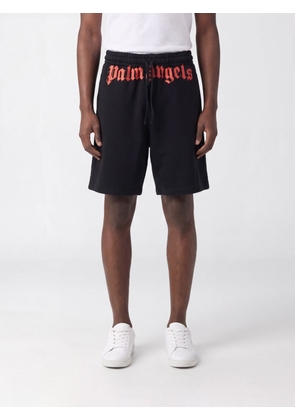 PALM ANGELS Cotton Jogging Shorts with Logo